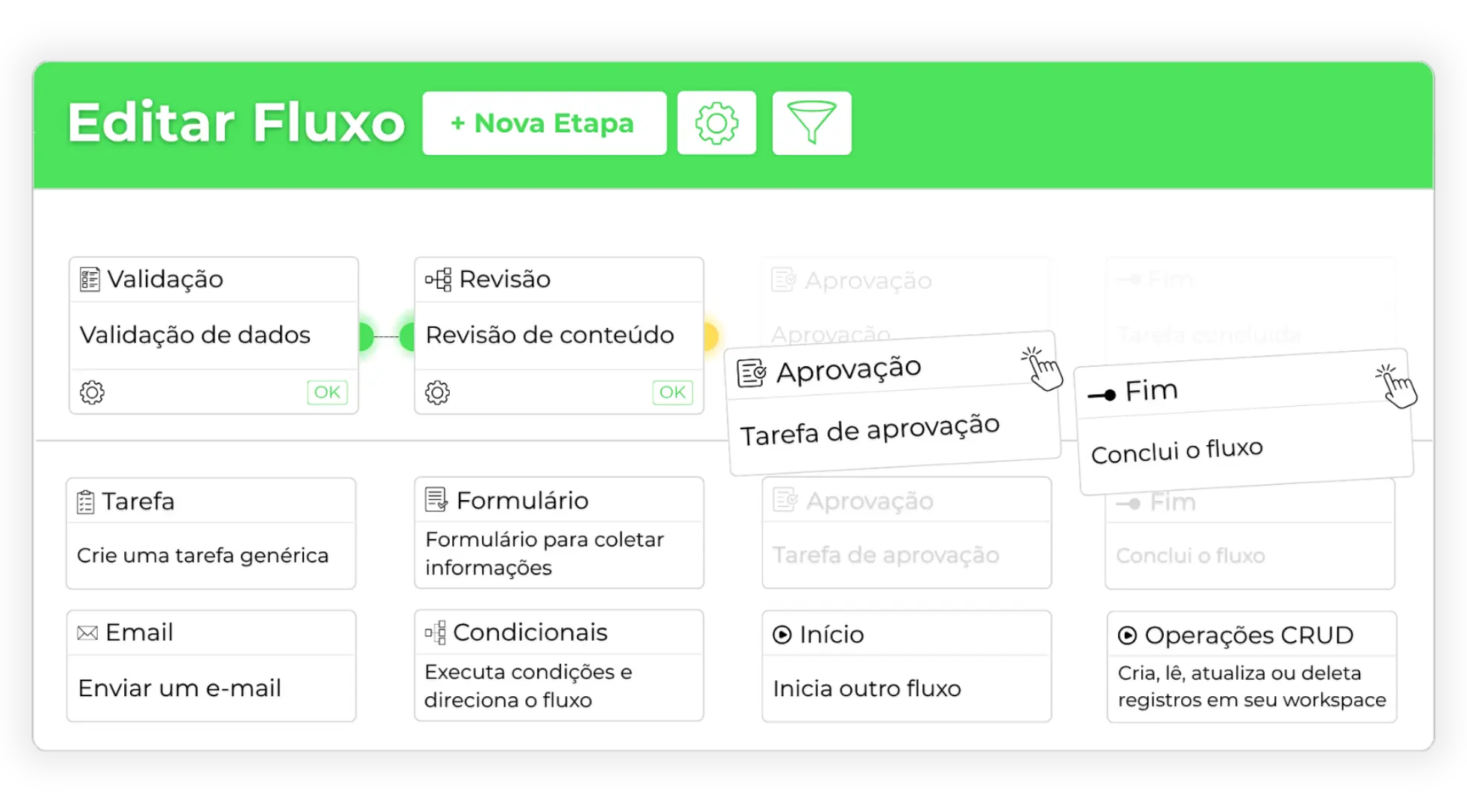 Tela 14 - (Editar Fluxo)